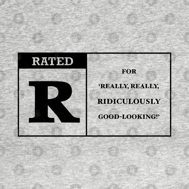 Rated R clear BLACK by rocksandcolors